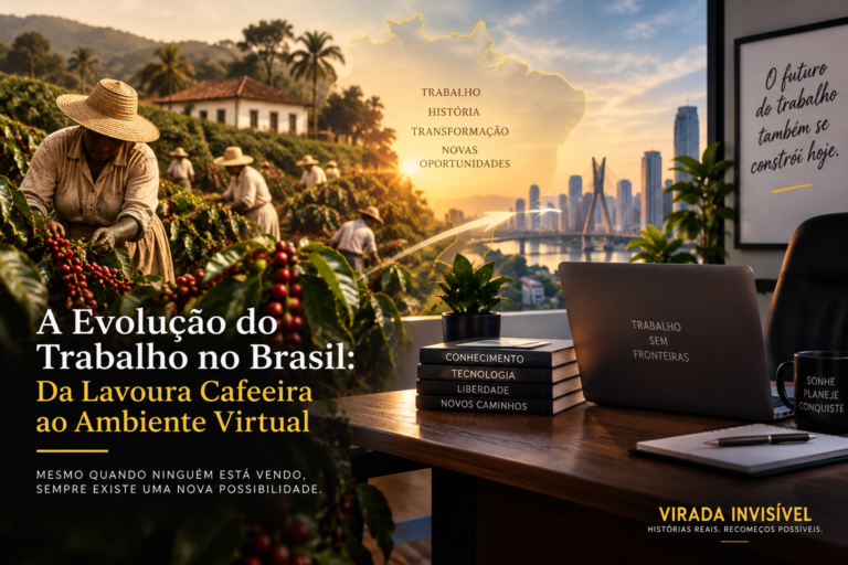 A Evolução do Trabalho no Brasil: Da Lavoura Cafeeira ao Ambiente Virtual
