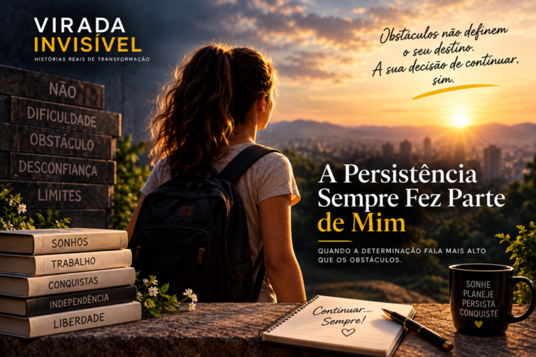 A Persistência Sempre Fez Parte de Mim