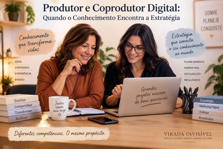 Produtor e Coprodutor Digital: Quando o Conhecimento Encontra a Estratégia